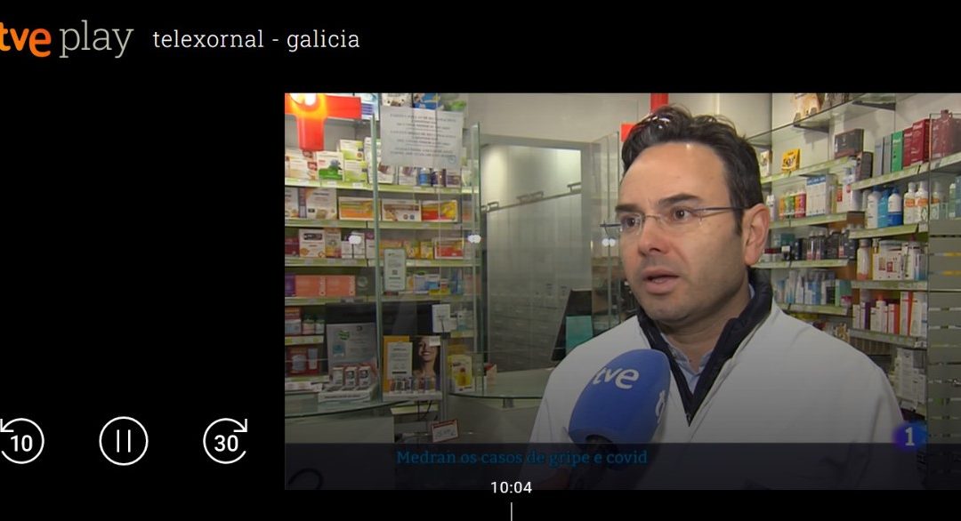 Santiago Leyes pone en valor el papel de la Farmacia para combatir la alta incidencia de gripe y Covid que se registra estos días