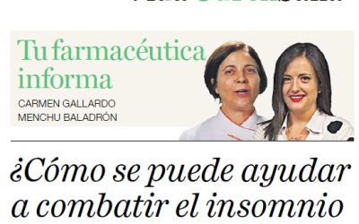 La farmacia, una aliada para combatir el insomnio