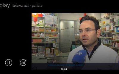 Santiago Leyes pone en valor el papel de la Farmacia para combatir la alta incidencia de gripe y Covid que se registra estos días