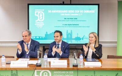 El Colegio de Farmacéuticos de Ourense celebra los 50 años de su sede destacando su compromiso con la profesión y con la salud de la provincia